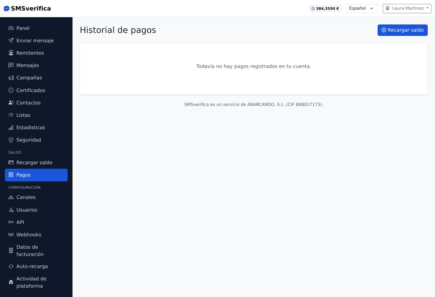 Pagos y facturas